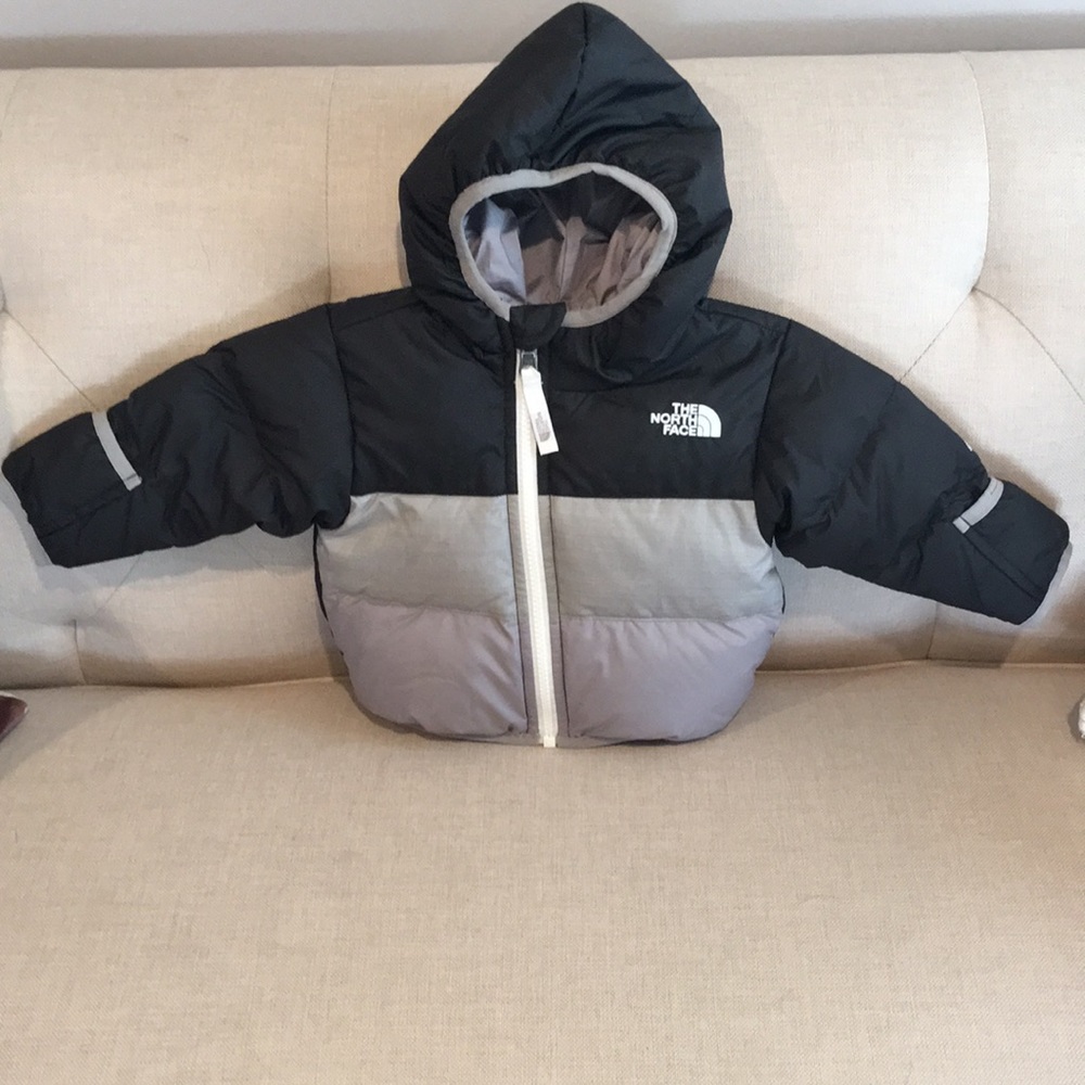Infant/baby reversible Northface puffer jacket